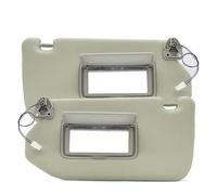 Aletta Parasole Visiera parasole per QX60 2014 2015 2016 2017 per JX35 2013 OEM 96401-9PB0A, 96400-9PB0A Coprisole Auto(Beige 1 Pair)