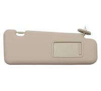 Aletta Parasole Visiera parasole sinistra destra luce per Toyota per Highlander 2008-2013, lato guida 74320-48500-E0 parasole Auto(Beige Right Side)