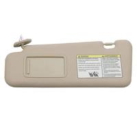 Aletta Parasole Visiera parasole sinistra destra luce per Toyota per Highlander 2008-2013, parasole lato guida 74320-48500-E0 Coprisole Auto(Beige Left Side)