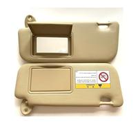 Aletta Parasole Visiera Ricambio Per Toyota Per Corolla 2020 Per Ibrida Visiera Parasole Lato Guidatore Sinistra/destra 74320-02B21 74310-02K91(Left and right Beige)