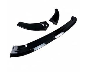 Aletta Posteriore Auto per paraurti anteriore auto nero lucido per | Splitter per paraurti anteriore auto nero lucido per Golf Mk7 per kit carrozzeria Tuning 2012 2013 2014 2015 2016