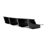 Aletta Posteriore Auto per paraurti posteriore, diffusore per | Spoiler per paraurti posteriore, diffusore per labbra, splitter per Challenger GT/SXT 2015-2022, nero opaco, nero lucido,