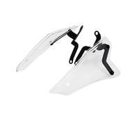 Alette aerodinamiche Accessori Moto Vento Spoiler Coppia Parabrezza Paramani Pannelli Laterali Per Yamaha Per Tracer 700/GT 2016-2021(Transparent)
