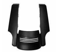 Alette Aerodinamiche Anteriori Per Road Per Glide Per King 2009-2013 Motocicletta Nero Opaco Estensione Parafango Posteriore Allungato 5" ABS