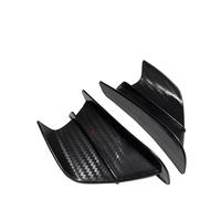 alette aerodinamiche Compatibile Con F900XR Per F900R Winglets Deflettore Aria Winglet Universale Per Moto Kit Alettone Aerodinamico Spoiler Accessori(Matte Carbon Look)