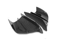 alette aerodinamiche Compatibile Con Per S1000RR Per M1000RR Per HP4 Per HP2 Per R1200RS Spoiler Laterale Per Motocicletta Winglet Wind Flow Fissaggio Carenatura Ala(Carbon fiber texture)