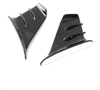 alette aerodinamiche Compatibile Con Per Tracer 9 GT Per Tenere 700 Per FZ1 Moto Universale Carenatura Laterale Alettone Aerodinamico Deflettore Spoiler(Bright black)