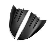 alette aerodinamiche Compatibile Con Per YZF R1 Per YZF R3 Per YZF R6 Per YZF R7 Per YZF R25 Winglet Per Motociclette Tutto L'anno Spoiler Alettato Aerodinamico Laterale(Black)