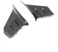 Alette aerodinamiche Compatibile con S1000RR per S1000XR per S1000R per HP4 Moto Universale Carenatura Laterale Alettone Aerodinamico Deflettore Spoiler(Carbon Fiber)