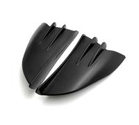 Alette aerodinamiche Compatibile con Z650 per Z900 per Z250 per Z300 per Z400 per Z750 per Z900SE Kit Spoiler Aerodinamico per Alette per Motociclette(Black)