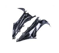 Alette Aerodinamiche Per BMW S1000RR 2019 2020 2021 2022-2023 Carenature Laterali Superiori In Fibra Carbonio Pannelli Cruscotto Cofano Winglets(Forged weave Glossy)