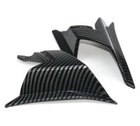 Alette Aerodinamiche Per Moto Per ADV160 2 Pezzi Accessori Motociclette Alette Anteriori Parabrezza Carenatura Copertura Aerodinamica Protezione(Carbon)
