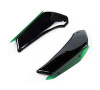 Alette Aerodinamiche Per SUZUKI Per GSXR600 Per GSXR750 Parti Per Moto Kit Alettone Aerodinamico Alettone Fisso Carenatura Alettone Winglets(Carbon Pattern Green)
