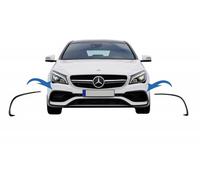 Alette del paraurti anteriore Pinne laterali Flics adatte per CLA W117