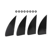 Alette di Ricambio per Paddle Board 4 Pezzi Di Ricambio Splitter | Splitter Acqua Kiteboard Per Nuoto Escursionismo Palmata Kayak Lago Immersioni Subacquee Piscina