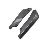 Alette In Fibra Carbonio Gonna Laterale Universale Anteriore Striscia Paraurti Posteriore Diffusore Per Labbra Splitter Spoiler Protezione Antigraffio MTVTFECEWG(Carbon fiber black)