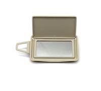 Alette parasole auto Per Benz Classe E W211 2003-2006 Auto Parasole Parasole Copertura In Vetro Specchio Il Trucco Supporto Pannello Copertura Aletta Parasole(Light Beige-Right)