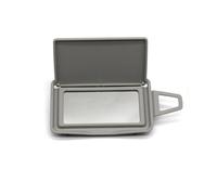Alette parasole auto Per Benz Classe E W211 2003-2006 Auto Parasole Parasole Copertura In Vetro Specchio Il Trucco Supporto Pannello Copertura Aletta Parasole(Gray-Left)