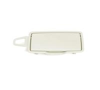 Alette parasole auto Per Benz Classe E W213 2015-2022 Auto Visiera Parasole Pannello Custodia Vanity Trucco Copertura Dello Specchio Cosmetico(Right White)