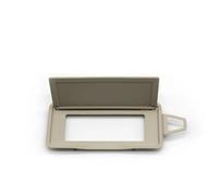 Alette parasole auto Per Benz Classe S W220 1998-2005 Auto Visiera Parasole Interni Auto Parasole Visiera Trucco Copertura Dello Specchio Cosmetico(Light Beige Left)