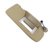 Alette parasole auto Per CRV 2017-2022 Auto Protezione Solare Ombra Lato Sinistro Destro Auto Anteriore Parasole Pannello Con Specchio E Luce Aletta Parasole(Beige Right)