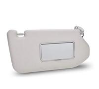 Alette parasole auto Per JX35 2013 QX60 2014-2017 Visiera Parasole Per Auto Con Specchio Per Il Trucco Sinistra Destra Grigio Beige(Gray Right)