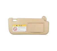 Alette parasole auto Per Toyota Per Corolla E160 E170 14-17 Auto Anteriore Sinistra/Destra Sun Visor Pannello Parasole Con Specchio Il Trucco(Beige Right)