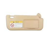 Alette parasole auto Per Toyota Per Corolla E160 E170 2014 2015 2016 2017 Auto Anteriore Sinistra/Destra Sun Visor Pannello Parasole Con Specchio Per Il Trucco(Beige Right)