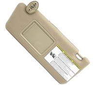 Alette parasole auto Per Toyota Per Tacoma 2005-2015 Interni Auto Visiera Parasole Con Specchio Grigio Beige Tenda Sole Sinistra Destra Conducente Lato Passeggero(Beige Left)
