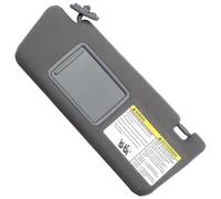 Alette parasole auto Per Toyota Per Tacoma 2005-2015 Interni Auto Visiera Parasole Con Specchio Grigio Beige Tenda Sole Sinistra Destra Conducente Lato Passeggero(Gray Left)