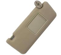 Alette parasole auto Per Toyota Per Tacoma 2005-2015 Interni Auto Visiera Parasole Con Specchio Grigio Beige Tenda Sole Sinistra Destra Conducente Lato Passeggero(Beige Right)