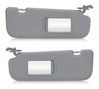 Alette Parasole Per Auto - Per Hyundai Per Elantra 2011-2015 - Parasole Anteriore Con Specchietto Integrato - Accessori Auto Aletta parasole(Titanio,Sinistra e destra)