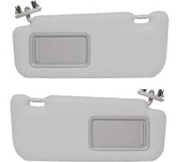 Alette Parasole Per Auto - Per Toyota Per Corolla 2007-2013 - Pannello Parasole Anteriore Con Specchietto - Accessori Auto Aletta parasole(Titanio,Sinistra e destra)