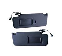 Alette Parasole Per VW Per Golf 7 SportsVan Per Jetta MK7 Per T-Cross Per Passat B8 Per CC Per E-Golf Per T-Roc 5GG857551 Pannello Parasole Anteriore Specchio Trucco Aletta Parasole(Nero,1 paio)