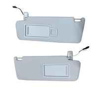 Alette Parasole Per VW Per Golf 7 SportsVan Per Jetta MK7 Per T-Cross Per Passat B8 Per CC Per E-Golf Per T-Roc 5GG857551 Pannello Parasole Anteriore Specchio Trucco Aletta Parasole(Grey,1 paio)