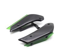 Alette Per Carenatura Per Moto Lato Del Motociclo Downforce Sport Spoiler Aerodinamico Fisso Winglet Carenatura Ala Kit Per BMW S1000RR S1000 S 1000 RR 2019-2021(VERDE)