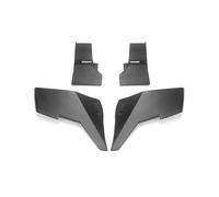Alette per Motociclette Per KAWASAKI Per NINJA Per H2R 2015-2023 Accessori Per Alette Fisse SuperioriInferiori Fibra Carbonio Winglets Deflettore Aria Carenature Laterali in(Matte Black a set)