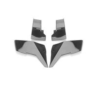 Alette per Motociclette Per KAWASAKI Per NINJA Per H2R 2015-2023 Accessori Per Alette Fisse SuperioriInferiori Fibra Carbonio Winglets Deflettore Aria Carenature Laterali in(Gloss Black a set)
