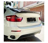 Alette Posteriore Spoiler Per BMW Per X6 E71 E72 2008 09 10 11 12 13 2014 Bodykit Spoiler Posteriore Cofano Bagagliaio Ali Coda D'Anatra Accessori In Carbonio Nero Parte(Carbon Printing)