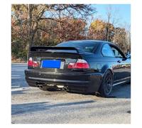 Alette Posteriore Spoiler Per BMW Serie 3 E46 Spoiler Posteriore 1998-2006 Anno Per ABS Spoiler Nero Berlina Ala Posteriore In Fibra Di Carbonio Accessori Per Auto(Unpainted Primer)