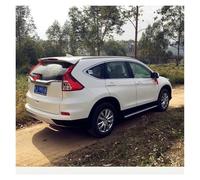 Alette Posteriore Spoiler Per CRV 2012 2013 2014 2015 Spoiler Posteriore Decorazione Per Alettone Posteriore Auto In Plastica ABS Primer Non Verniciato Spoiler Posteriore Tetto(ABS silver)