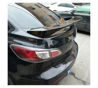 Alette Posteriore Spoiler Per Mazda 3 2011 2012 2013 4 Porte Spoiler Decorazione Ala Posteriore Per Spoiler Posteriore In Plastica ABS Con Primer Non Verniciato(ABS silver)