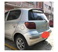 Alette Posteriore Spoiler Per Toyota Per Vitz Per Echo Per Yaris Spoiler 2002 04 06 08 10-2013 Materiale ABS Auto Posteriore Baule Posteriore Ala Accessori Kit Carrozzeria(Unpainted Primer)