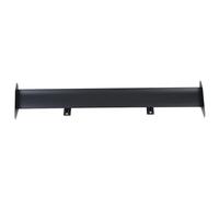 Alette Posteriore Spoiler Spoiler Posteriore Da Per Corsa GT In Alluminio Regolabile Da 43''/110 Cm, Universale, Per Portellone Posteriore, Nero E Argento(Style-1-BL)