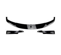 Alette Spoiler auto Paraurti Anteriore Per Auto Diffusore Splitter Spoiler Accessori Per Auto Parti Compatibile Con La Serie 3 F30 F31 M-Tech 2013-2019(Glossy Black)