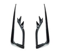 Alette Spoiler per Auto Per Vw Per Golf 7 Per Golf 7.5 MK7 MK7.5 Per TSI Per TDI 2x 2012-2019 Paraurti Anteriore Fendinebbia Griglia Di Copertura Trim ABS(Carbon Look)