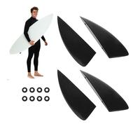 Alette Surf - 4 pezzi Splitter di Ricambio Paddleboard,Alette da Surf per Piscina - per Nuoto Snorkeling Immersione Kayak Viaggi Piscina Vacanze Spiaggia Lago