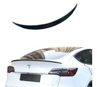 Lucido Nero Spoiler Posteriore per Tesla Modello Y Alettone Labbro ABS Materiale