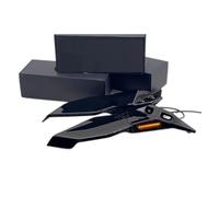 Alettone Aerodinamico Per CFMOTO 450 SR 450SR Specchietto Retrovisore Laterale Con Indicatore Di Direzione In Carbonio Per Motocicletta Spoiler(Nero)