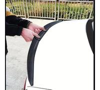 Alettone Ala di Coda 3 pezzi Spoiler auto universale Ala centrale superiore perforata bagagliaio Decorazione ala Spoiler per auto(Carbonio)